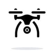 Vitaliy-81836535-Copter-with-camera-simple-icon-on-white-background
