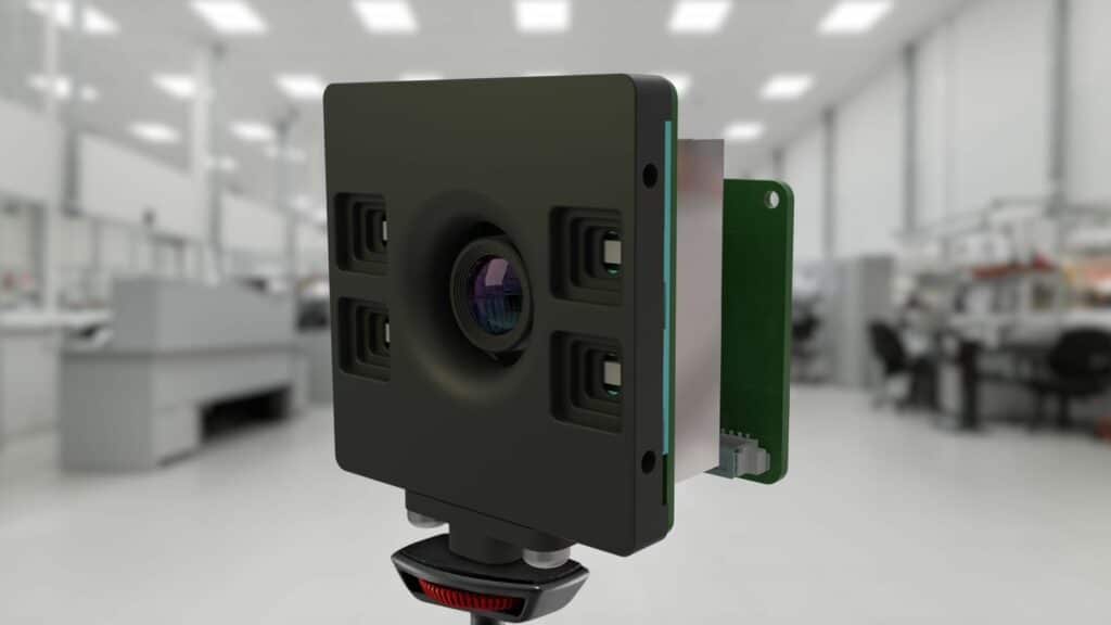 Image: The FSM-IMX570 Devkit iToF Camera Module Assembly